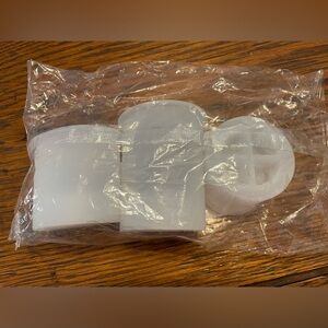 Transparent Silicone Storage Containers